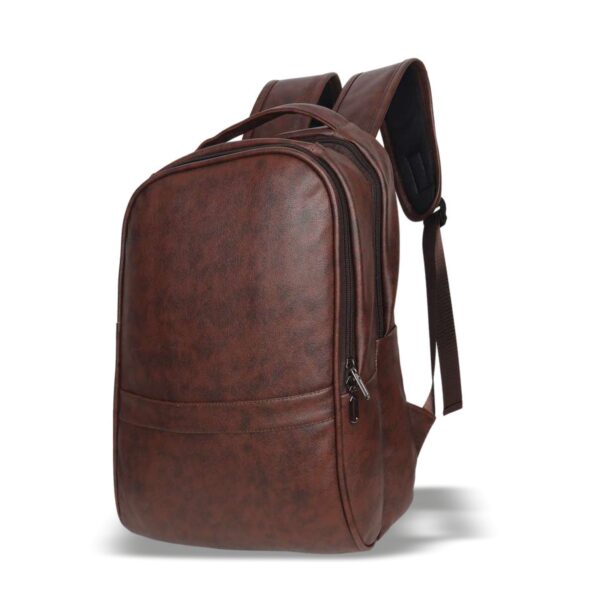 Leather Laptop Backpack