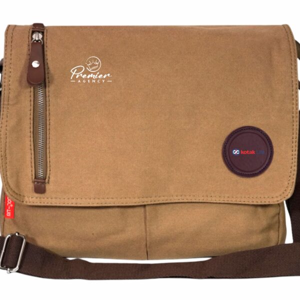 Heritage Canvas Office Sling Bag